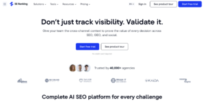SE Ranking AI tracker