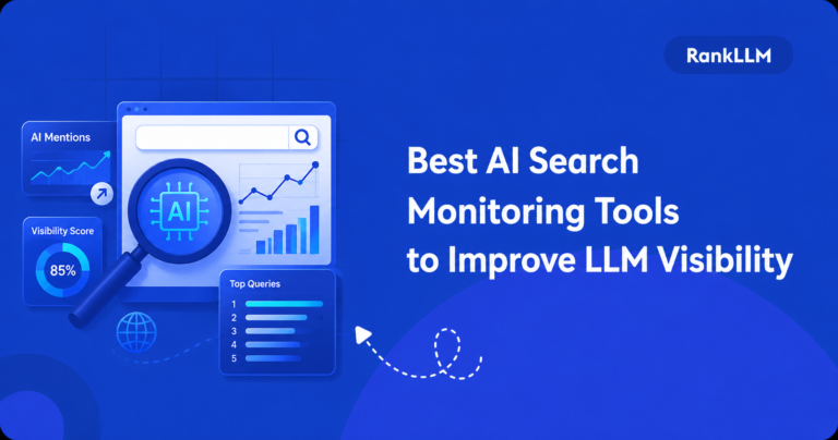Best AI Search Monitoring Tools to Improve LLM Visibility