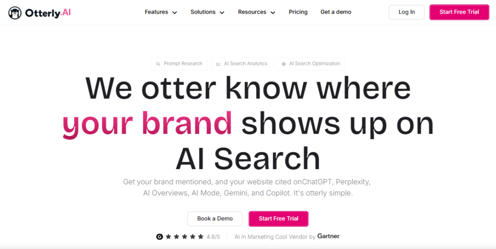 Otterly.AI - AI Overviews Rank Trackers